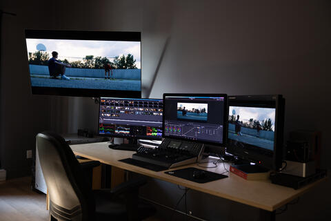 Color grading suite